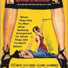 THREE BAD SISTERS vintage movie poster 1956 BRUTAL VIOLENCE 20x30 rare new