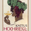 Kattus Hockriegl-Sekt Vintage Poster J Binder Austria 1929 20x30 NEW PRIZED