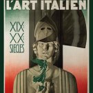 italian ART vintage AD POSTER umberto BRUNELLESCHI Italy 1935 COLLECTORS new