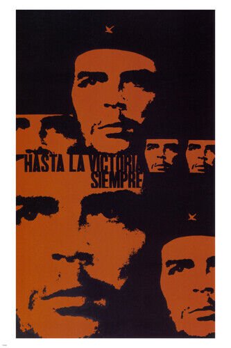 ever toward victory CHE POSTER Antonio P&Atilde;&copy;rez Gonz&Atilde;&iexcl;lez Cuba 1967 20x30 rare
