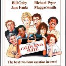 1978 california suite MOVIE POSTER 20x30 alan alda JANE FONDA maggie smith