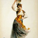 georges BIZET rosabel MORRISON dancing CARMEN vintage poster 20x30 art WOMAN
