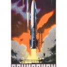 SOCIALISM IS OUR LAUNCHING PAD vintage 1962 poster Soviet Union 20x30 RARE!