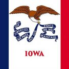 IOWA official state flag poster EAGLE red white and blue HISTORIC 20x30 hot