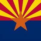 STATE FLAG ARIZONA POSTER official historic collectors COLORFUL NEW 20x30