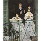 EDOUARD MANET the balcony VINTAGE PAINTING art poster IMPRESSIONIST 20x30