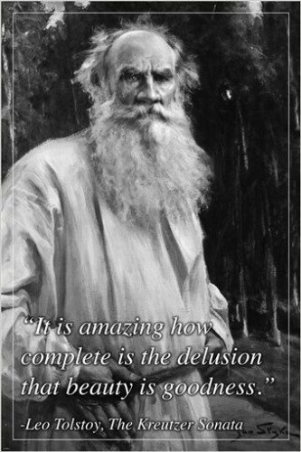 LEO TOLSTOY distinguished russian author INSPIRATIONAL quote poster 20x30