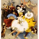THE SANDOW TROCADERO VAUDEVILLLES performing arts poster 1894 20x30