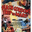 LARRY CRABBE as FLASH GORDON in TRIP TO MARS movie poster 1938 UNIQUE 20x30