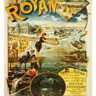 VINTAGE TRAVEL POSTER royan france COLLECTORS OCEANSIDE top quality 20x30