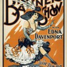 vintage theater poster EDNA DAVENPORT in THE GIRL FROM PARIS 20x30 sexy fun