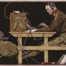 NORMAN ROCKWELL u.s. army teaches a trade VINTAGE ART POSTER 20x30 historic