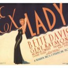BETTE DAVIS in EX-LADY movie poster ROBERT FLOREY DRAMA 1933 hot new 20x30