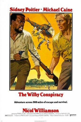 SIDNEY POITIER MICHAEL CAINE the wilby conspiracy CLASSIC movie poster 20x30