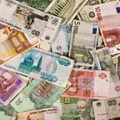 WORLD MONEY BILLS POSTER Rare Hot New 20x30