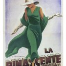 la rinascente MARCELLO DUDOVICH vintage ad poster STYLISH LADY 20x30 bold