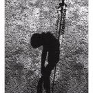 ANTI-VIOLENCE poster by PEDRAM HARBY iran 20x30 exotic COLLECTORS rare find!
