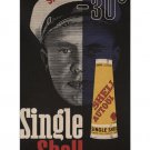 single shell oil VINTAGE AD POSTER helmuth kurtz switzerland 1932 20x30 HOT