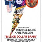 MICHAEL CAINE KARL MALDEN Billion Dollar Brain Movie Poster 20x30 POWER GAMES MICHAEL CAINE KARL MALDEN Billion Dollar Brain Movie Poster 20x30 POWER GAMES