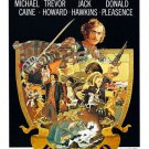 Michael Caine Trevor Howard KIDNAPPED movie poster ACTION ADVENTURE 20x30