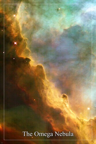 THE OMEGA NEBULA Hubble Space Telescope image POSTER 20x30 fascinating