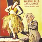 1928 vintage movie poster THE BARKER milton sills PART-TALKIE drama 20x30