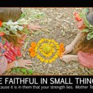 FLOWER CHILDREN & MOTHER TERESA quote INSPIRATIONAL poster 20x30 PETALS