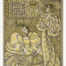 delftsche salad oil VINTAGE DESIGN POSTER jan toorop ONE-OF-A-KIND 20x30 gem