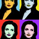 ANGELINA JOLIE CELEBRITY ACTRESS MULTIPLE IMAGE pop art poster 20x30 new