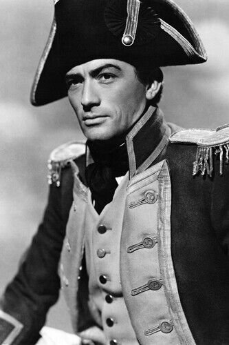 gregory PECK captain HORATIO HORNBLOWER movie still poster RARE 20x30