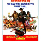 SABATA movie poster GUNS MONEY LOOT WOMEN KILLING western 20x30