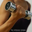 Woman Lifting Weight MOTIVATIONAL POSTER with Quote 20x30 Inspires FITNESS