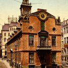 Old State House Photo Poster BOSTON MASSACHUSETTS 1900 20x30 HISTORIC RARE