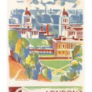 London England 1932 VINTAGE TRAVEL POSTER Buildings Park 20x30 PRIZED NEW