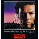 SUDDEN impact MOVIE poster CLINT eastwood as DIRTY harry ACTION crime 20x30