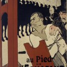 FRENCH AFFICHE from LE MATIN POSTER man to be EXECUTED collector's  20x30