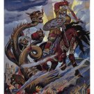 the GREAT EUROPEAN WAR vintage poster soviet union1915 20x30 PRIZED unique