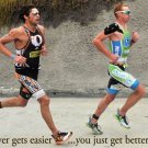RUNNERS pearl izumi triathalon INSPIRATIONAL POSTER fitness ENDURANCE 20x30