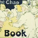 CLASSIC FRENCH THE CHAP BOOK POSTER men top hats bartender mixing drink  20x30