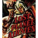 lost planet airmen MOVIE POSTER Fred C. Brannon director 1951 sci-fi 20x30