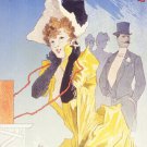 CLASSIC FRENCH THEATROPHONE POSTER lady man gentleman fancy dress  20x30