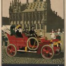 SPYKER AUTO'S vintage ad poster JAN ROTGANS netherlands 1910 20x30 PRIZED