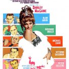 WOMAN TIMES SEVEN movie poster SHIRLEY MACLAINE comedy INTERNATIONAL 20x30