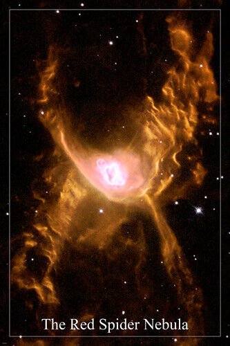 THE RED SPIDER NEBULA Hubble Space Telescope POSTER 20x30 AMAZING IMAGE
