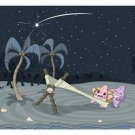 STARFISH DREAM POSTER 20x30 pastel cute funny KID friendly STAR SHOOTER new