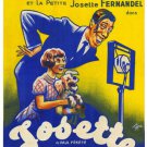 CLASSIC FRENCH JOSETTE movie poster josette FERNADEL darling FUNNY 20x30