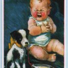 Farina Lattea Nestlè VINTAGE AD POSTER Achille Mauzan Italy 1924 20x30 Rare