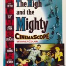 THE HIGH AND THE MIGHTY film poster clare TREVOR DISASTER 20x30
