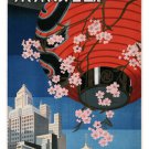 kuling - CHINA's PREMIER HEALTH RESORT travel poster 20x30 asian lantern