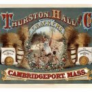 Thurston Hall CRACKERS vintage ad poster United States 1875 20x30 RARE